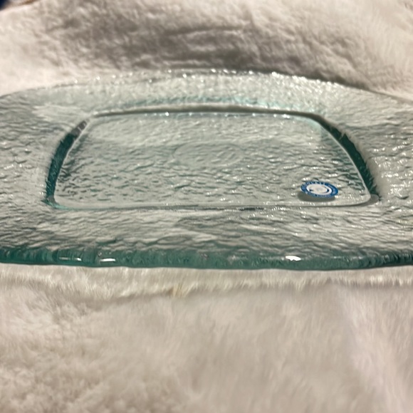 * REPLACEMENT PLATE * Ecoglass Recycled Glass Plate - Picture 3 of 11